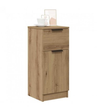 vidaXL Sideboard Artisan Oak 30x30x70 cm Engineered Wood