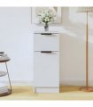 vidaXL Sideboard | White | Engineered wood | Compact | Sideboard | Rectangular