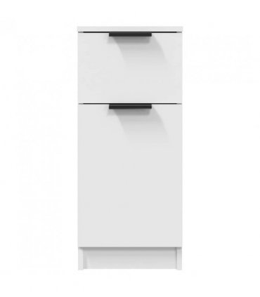 vidaXL Sideboard | White | Engineered wood | Compact | Sideboard | Rectangular