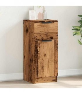 vidaXL Sideboard Old Wood 30x30x70 cm Engineered Wood