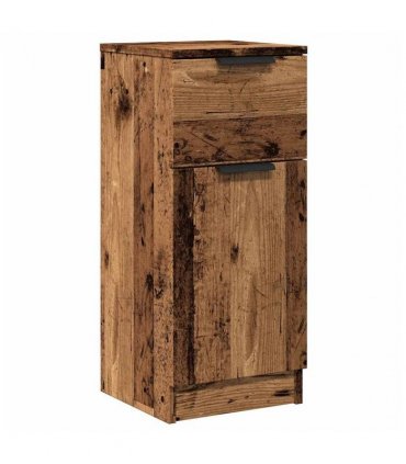 vidaXL Sideboard Old Wood 30x30x70 cm Engineered Wood