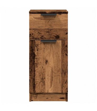 vidaXL Sideboard Old Wood 30x30x70 cm Engineered Wood