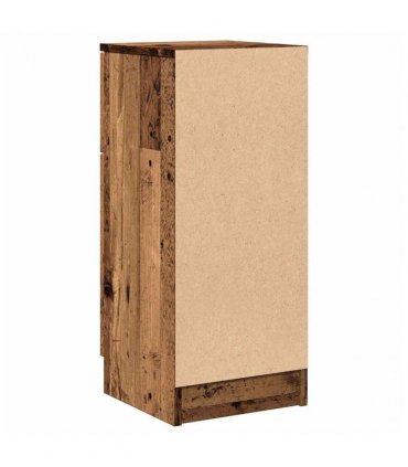 vidaXL Sideboard Old Wood 30x30x70 cm Engineered Wood
