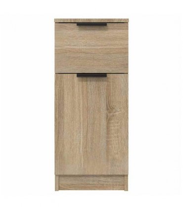 vidaXL Sideboards 2 pcs Sonoma Oak 30x30x70 cm Engineered Wood