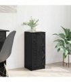 vidaXL Sideboard Black Oak 30 x 30 x 70 cm Engineered Wood
