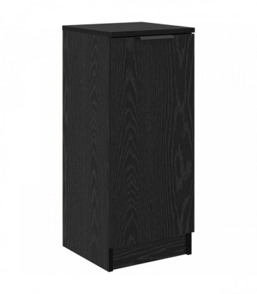 vidaXL Sideboard Black Oak 30 x 30 x 70 cm Engineered Wood