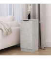 vidaXL Sideboard Concrete Grey 30x30x70 cm Engineered Wood — V0672032112