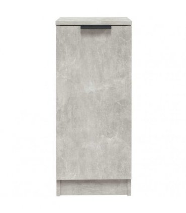 vidaXL Sideboard Concrete Grey 30x30x70 cm Engineered Wood — V0672032112