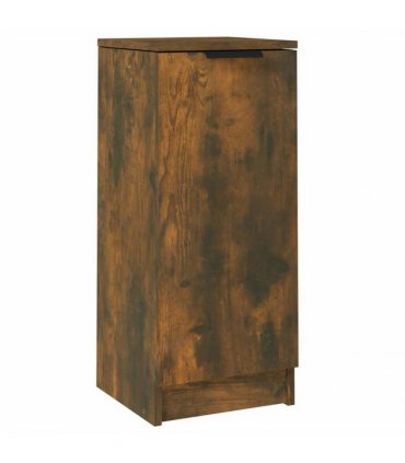 vidaXL Sideboard Smoked Oak 30x30x70 cm Engineered Wood