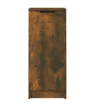 vidaXL Sideboard Smoked Oak 30x30x70 cm Engineered Wood