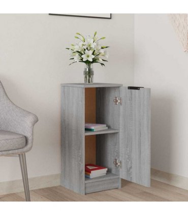 vidaXL Sideboard Grey Sonoma 30x30x70 cm Engineered Wood — V0672032118