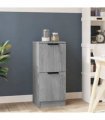 vidaXL Sideboard Grey Sonoma 30x30x70 cm Engineered Wood — V0672032135