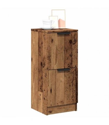 vidaXL Sideboard Old Wood 30x30x70 cm Engineered Wood — V0672032136