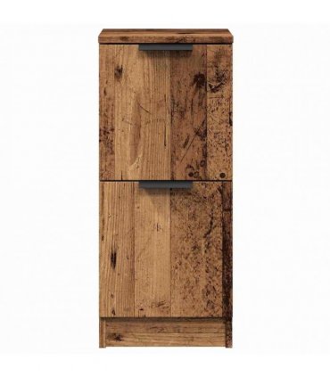 vidaXL Sideboard Old Wood 30x30x70 cm Engineered Wood — V0672032136