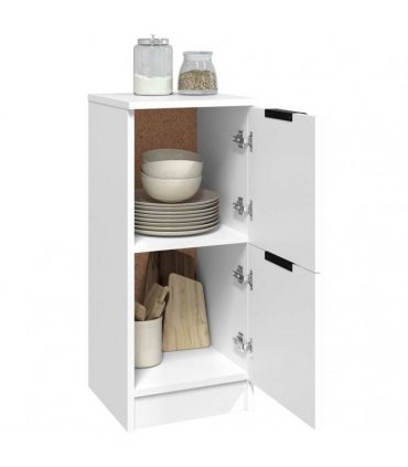 vidaXL Sideboard White 30x30x70 cm Engineered Wood — V0672032137