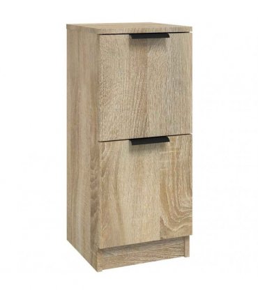 vidaXL Sideboard Sonoma Oak 30x30x70 cm Engineered Wood — V0672032140