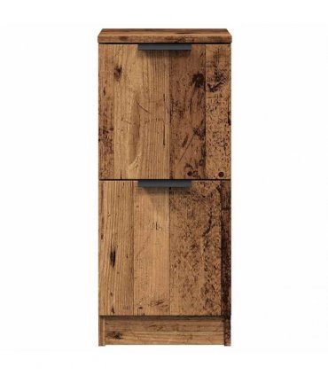 vidaXL Sideboards 2 pcs Old Wood 30x30x70 cm Engineered Wood — V0672032143