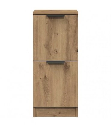 vidaXL Sideboards 2 pcs Artisan Oak 30x30x70 cm Engineered Wood — V0672032144