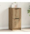 vidaXL Sideboard Artisan Oak 30x30x70 cm Engineered Wood — V0672032147