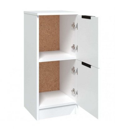 vidaXL Sideboards 2 pcs White 30x30x70 cm Engineered Wood — V0672032151