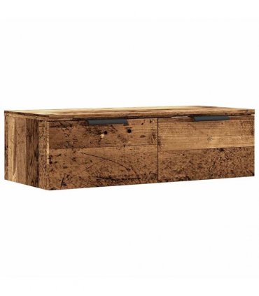 vidaXL Wall Cabinet Old Wood 68x30x20 cm Engineered Wood