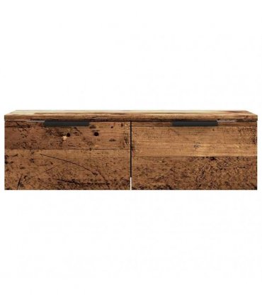 vidaXL Wall Cabinet Old Wood 68x30x20 cm Engineered Wood