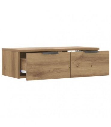 vidaXL Wall Cabinet Artisan Oak 68x30x20 cm Engineered Wood