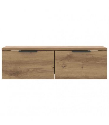 vidaXL Wall Cabinet Artisan Oak 68x30x20 cm Engineered Wood