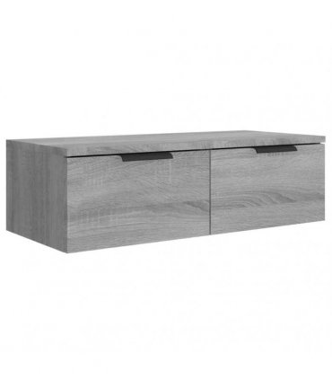 vidaXL Wall Cabinet Grey Sonoma 68x30x20 cm Engineered Wood