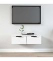 vidaXL Wall Cabinet White 68x30x20 cm Engineered Wood