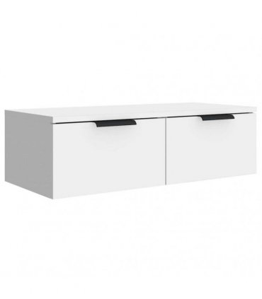 vidaXL Wall Cabinet White 68x30x20 cm Engineered Wood