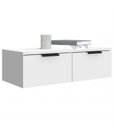 vidaXL Wall Cabinet White 68x30x20 cm Engineered Wood