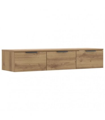 vidaXL Wall Cabinet Artisan Oak 102x30x20 cm Engineered Wood