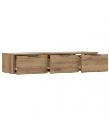 vidaXL Wall Cabinet Artisan Oak 102x30x20 cm Engineered Wood