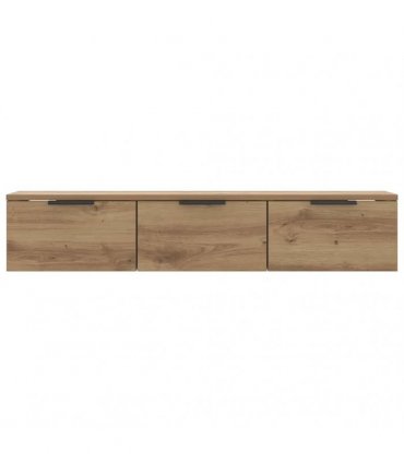 vidaXL Wall Cabinet Artisan Oak 102x30x20 cm Engineered Wood