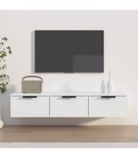 vidaXL Wall Cabinet White 102x30x20 cm Engineered Wood