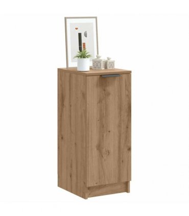 vidaXL Shoe Cabinet Artisan Oak 29.5x35x70 cm Engineered Wood