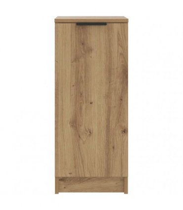 vidaXL Shoe Cabinet Artisan Oak 29.5x35x70 cm Engineered Wood
