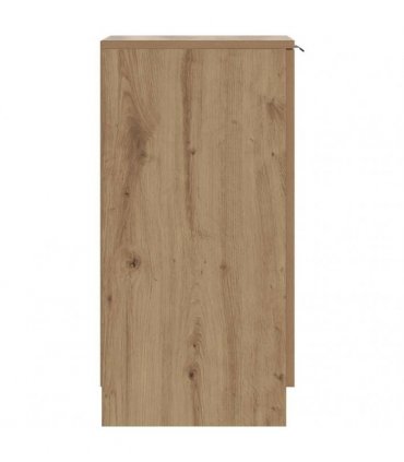 vidaXL Shoe Cabinet Artisan Oak 29.5x35x70 cm Engineered Wood