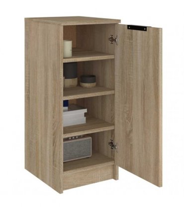 vidaXL Shoe Cabinet Sonoma Oak 30x35x70 cm Engineered Wood