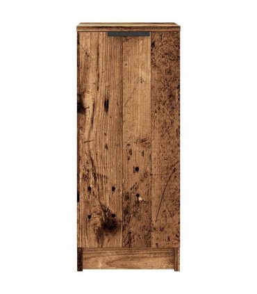 vidaXL Shoe Cabinet Old Wood 29.5x35x70 cm Engineered Wood