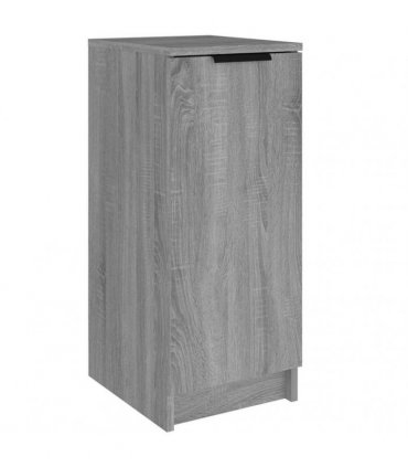 vidaXL Shoe Cabinet Grey Sonoma 30x35x70 cm Engineered Wood