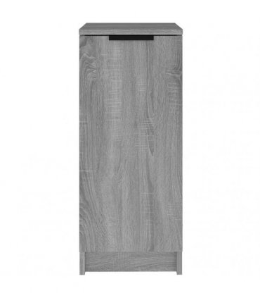 vidaXL Shoe Cabinet Grey Sonoma 30x35x70 cm Engineered Wood