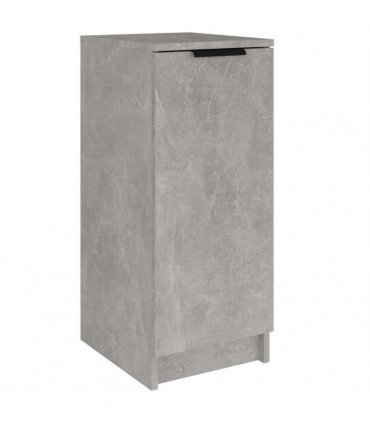 vidaXL Shoe Cabinet Concrete Grey 30x35x70 cm Engineered Wood