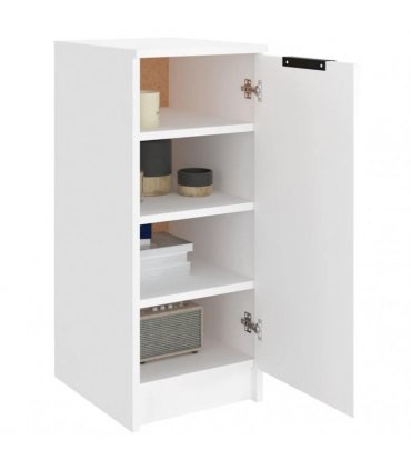vidaXL Shoe Cabinet White 30x35x70 cm Engineered Wood