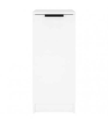 vidaXL Shoe Cabinet White 30x35x70 cm Engineered Wood
