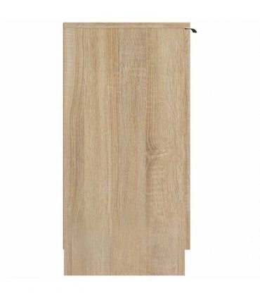 vidaXL Shoe Cabinet Sonoma Oak 59x35x70 cm Engineered Wood