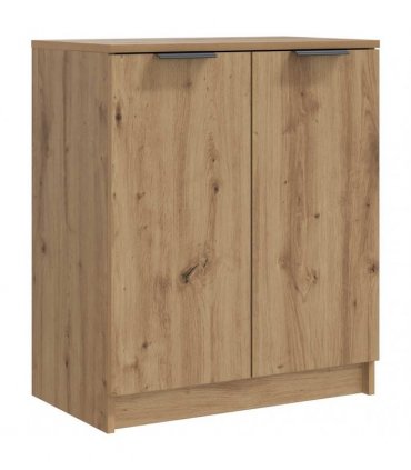 vidaXL Shoe Cabinet Artisian Oak 59x35x70 cm Engineered Wood — Colour: artisan oak