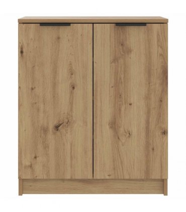 vidaXL Shoe Cabinet Artisian Oak 59x35x70 cm Engineered Wood — Colour: artisan oak