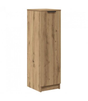 vidaXL Shoe Cabinet Artisan Oak 29.5x35x100.5 cm Engineered Wood